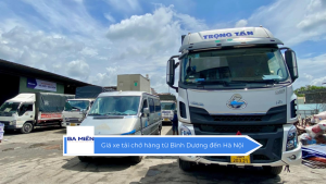 Giá xe tải chở hàng từ Bình Dương đến Hà Nội