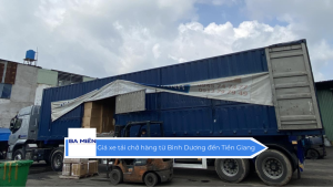 Giá xe tải chở hàng từ Bình Dương đến Tiền Giang