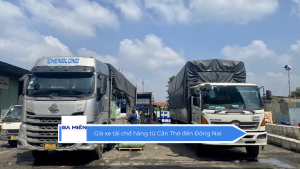 Giá xe tải chở hàng từ Cần Thơ đến Đồng Nai