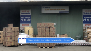 Giá xe tải chở hàng từ Đà Nẵng đến Bình Dương
