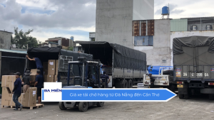 Giá xe tải chở hàng từ Đà Nẵng đến Cần Thơ