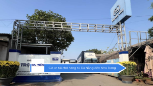 Giá xe tải chở hàng từ Đà Nẵng đến Nha Trang