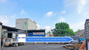 Giá xe tải chở hàng từ Đăk Lăk đến Nha Trang