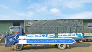 Giá xe tải chở hàng từ Đăk Lăk đến TP Hồ Chí Minh