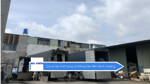 Giá xe tải chở hàng từ Đồng Nai đến Bình Dương