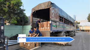 Giá xe tải chở hàng từ Gia lai đến Đăk Lăk