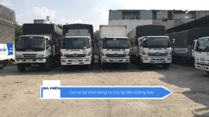 Giá xe tải chở hàng từ Gia lai đến Đồng Nai