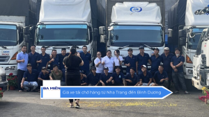 Giá xe tải chở hàng từ Nha Trang đến Bình Dương