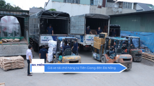 Giá xe tải chở hàng từ Tiền Giang đến Đà Nẵng