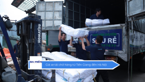 Giá xe tải chở hàng từ Tiền Giang đến Hà Nội