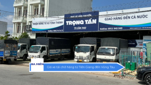 Giá xe tải chở hàng từ Tiền Giang đến Vũng Tàu