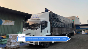 Giá xe tải chở hàng từ Tp.HCM đến Bình Dương