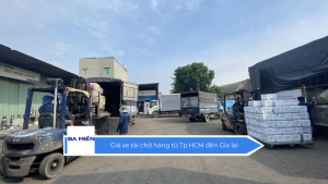 Giá xe tải chở hàng từ Tp.HCM đến Gia lai