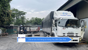 Giá xe tải chở hàng từ Vũng Tàu đến Cần Thơ