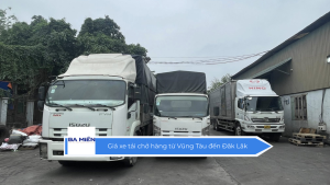 Giá xe tải chở hàng từ Vũng Tàu đến Đăk Lăk