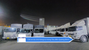 Giá xe tải chở hàng từ Vũng Tàu đến Quảng Bình