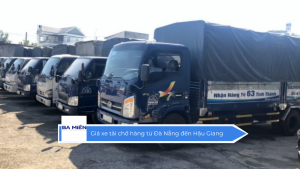 Giá xe tải chở hàng từ Đà Nẵng đến Hậu Giang