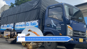 Giá xe tải chở hàng từ Đăk Lắk đến Bình Định