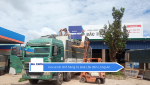 Giá xe tải chở hàng từ Đăk Lắk đến Long An