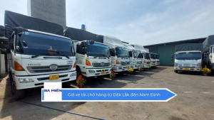 Giá xe tải chở hàng từ Đăk Lắk đến Nam Định