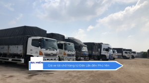 Giá xe tải chở hàng từ Đăk Lắk đến Phú Yên