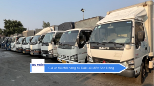 Giá xe tải chở hàng từ Đăk Lắk đến Sóc Trăng