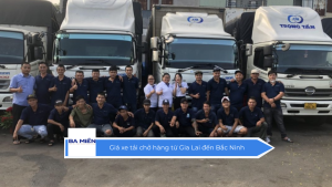 Giá xe tải chở hàng từ Gia Lai đến Bắc Ninh
