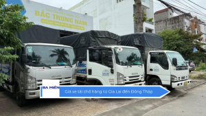 Giá xe tải chở hàng từ Gia Lai đến Đồng Tháp