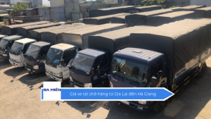 Giá xe tải chở hàng từ Gia Lai đến Hà Giang