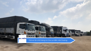 Giá xe tải chở hàng từ Gia Lai đến Hải Dương