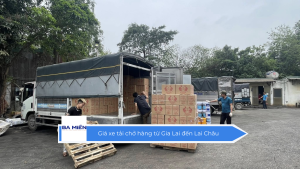 Giá xe tải chở hàng từ Gia Lai đến Lai Châu