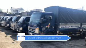 Giá xe tải chở hàng từ Gia Lai đến Phú Thọ