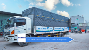 Giá xe tải chở hàng từ Gia Lai đến Quảng Ninh