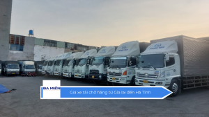 Giá xe tải chở hàng từ Gia lai đến Hà Tĩnh