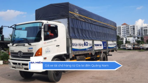 Giá xe tải chở hàng từ Gia lai đến Quảng Nam
