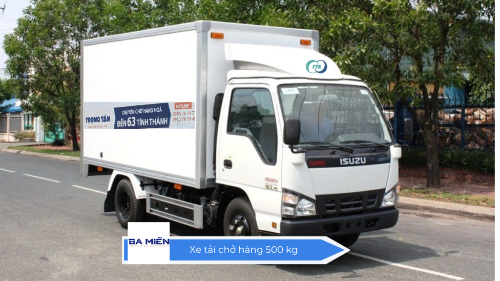 Xe tải chở hàng 500 kg