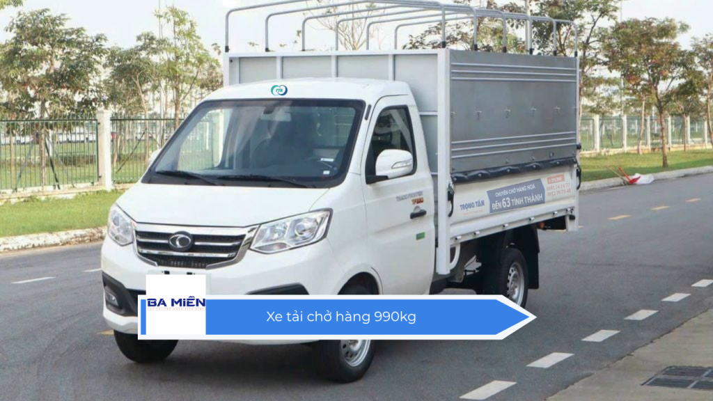 Xe tải chở hàng 990kg