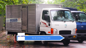 Xe tải chở hàng 2.5 tấn